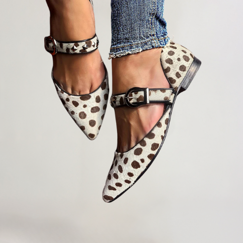 Torgunn | Polkadott ballettsko med attitude