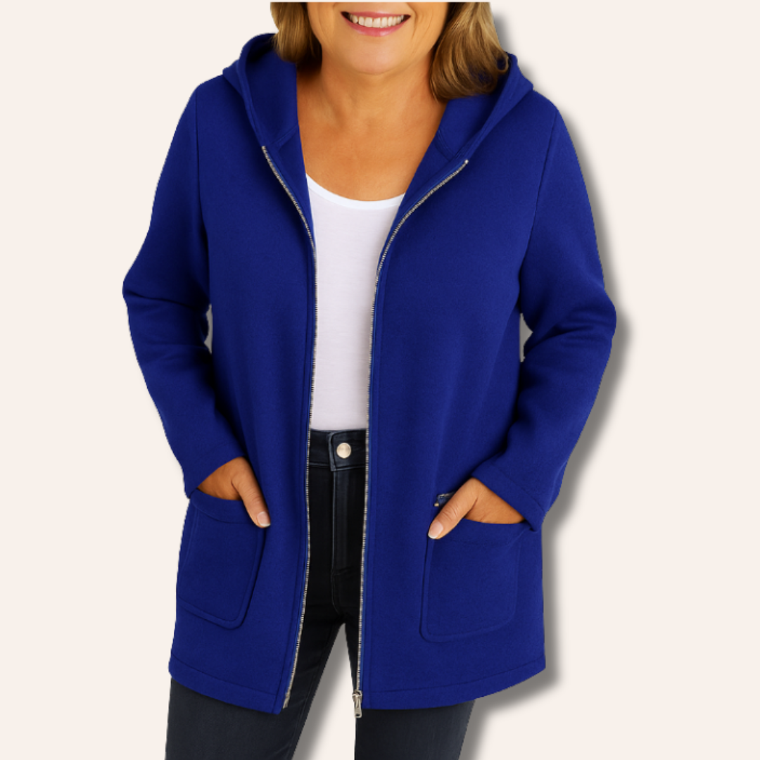 Dagrunn | Langermet Cardigan med Hette