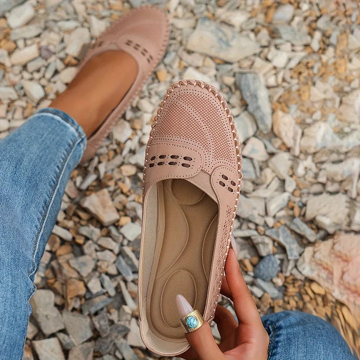 Elin | Ortopediske Loafers i Vintage Stil