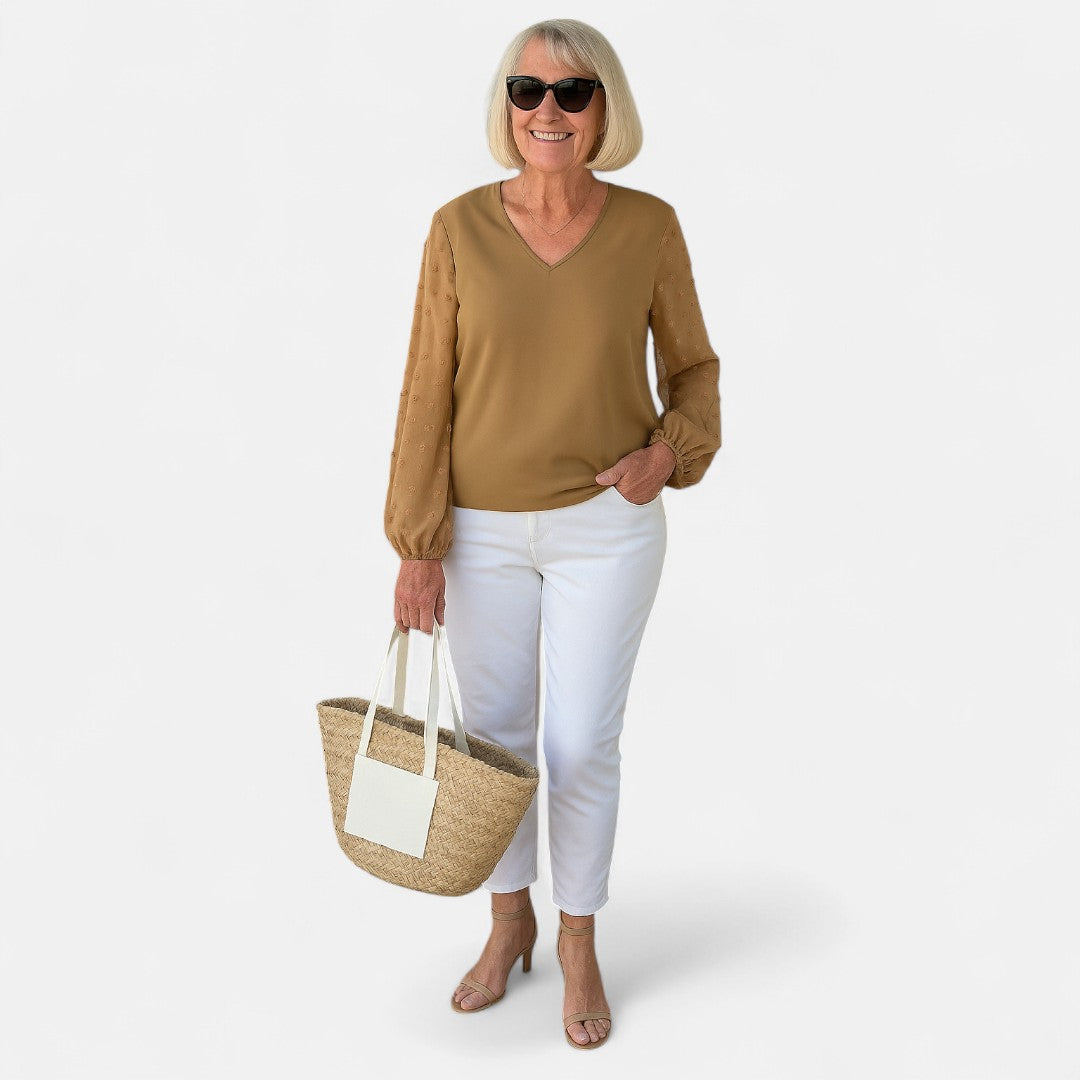 Eidis™ | Komfortabel Luftig Bluse