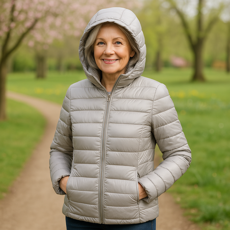 Freja™ | Klassisk Grå Jakke