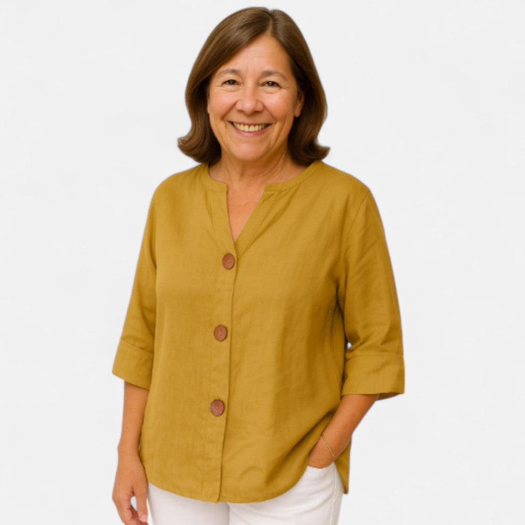 Brith™ | Komfortabel Løs-Fit Bluse