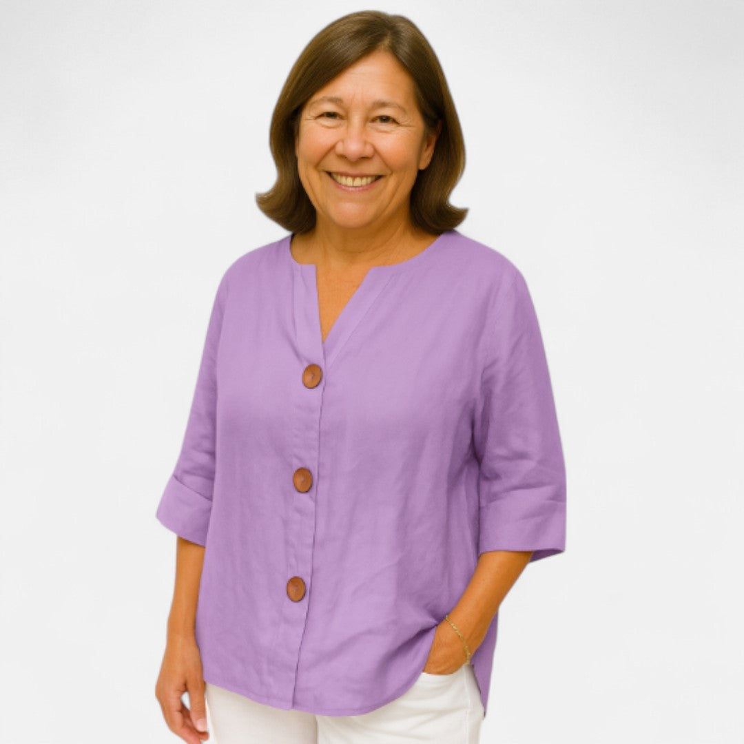 Brith™ | Komfortabel Løs-Fit Bluse