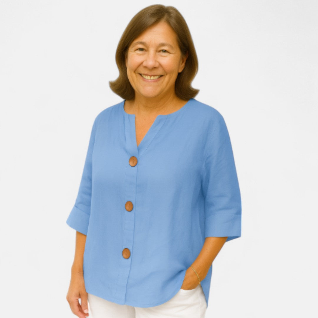 Brith™ | Komfortabel Løs-Fit Bluse