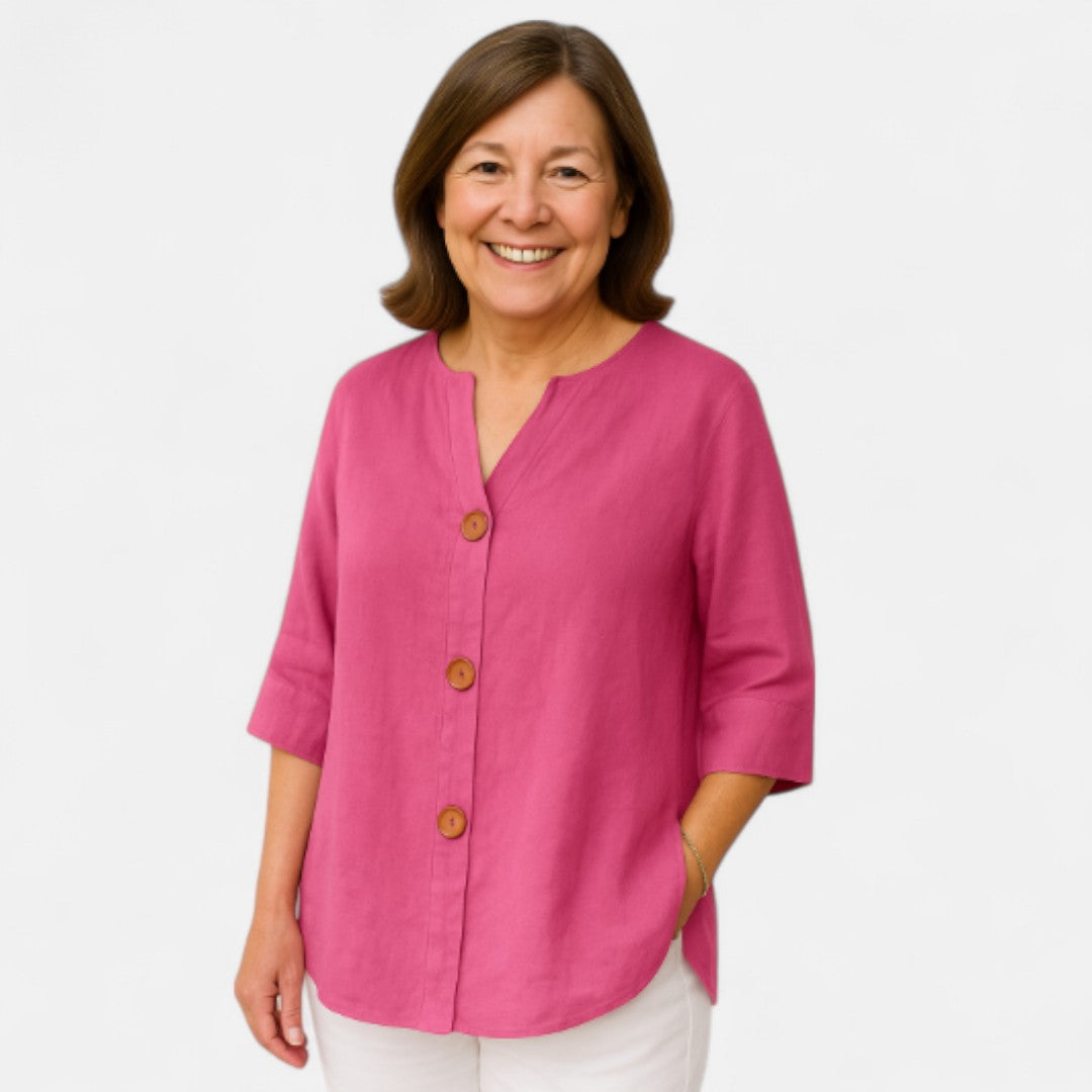 Brith™ | Komfortabel Løs-Fit Bluse