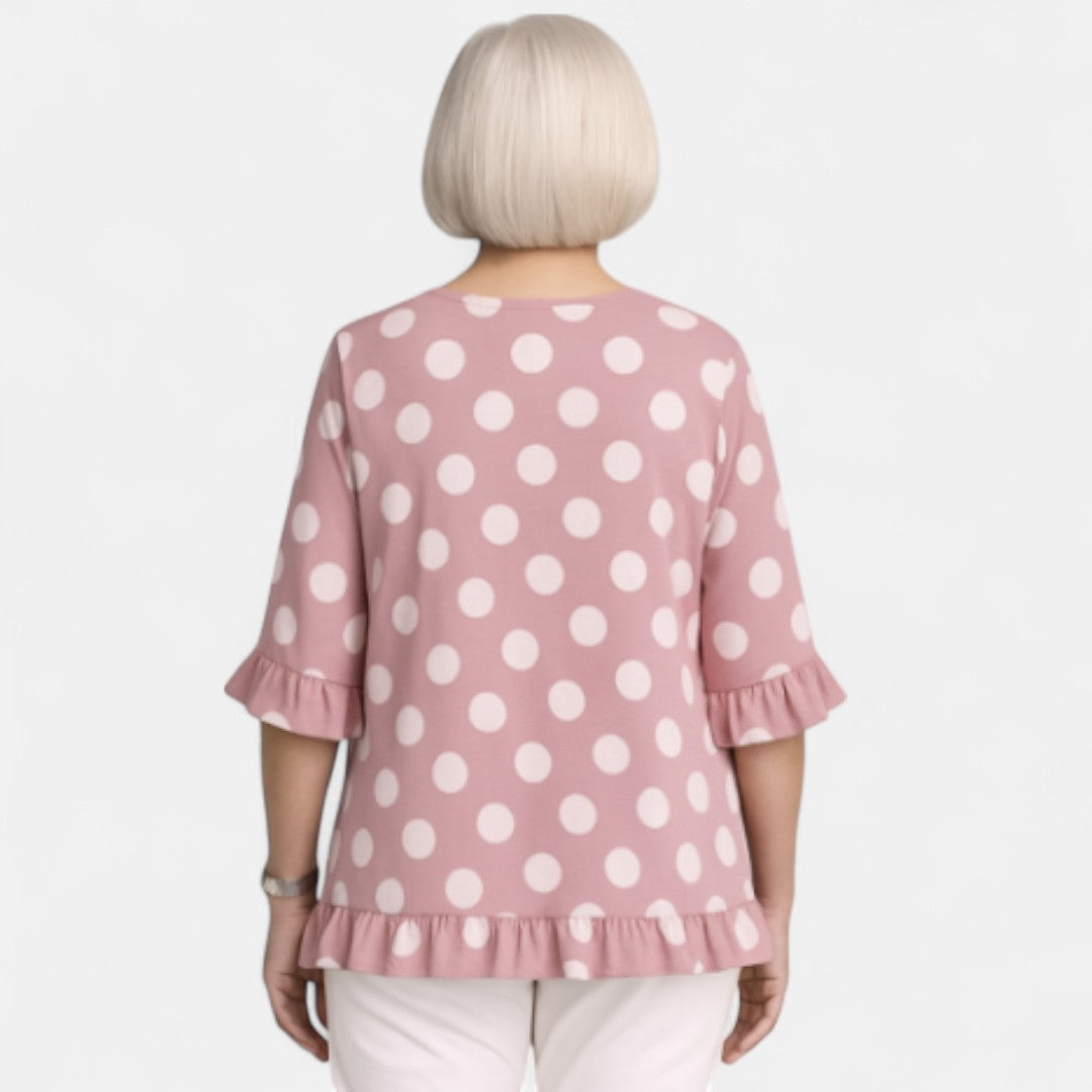 Audbjørg™ | Casual-Chic Løs-Fit Topp