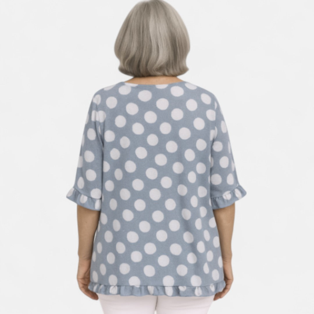 Audbjørg™ | Casual-Chic Løs-Fit Topp