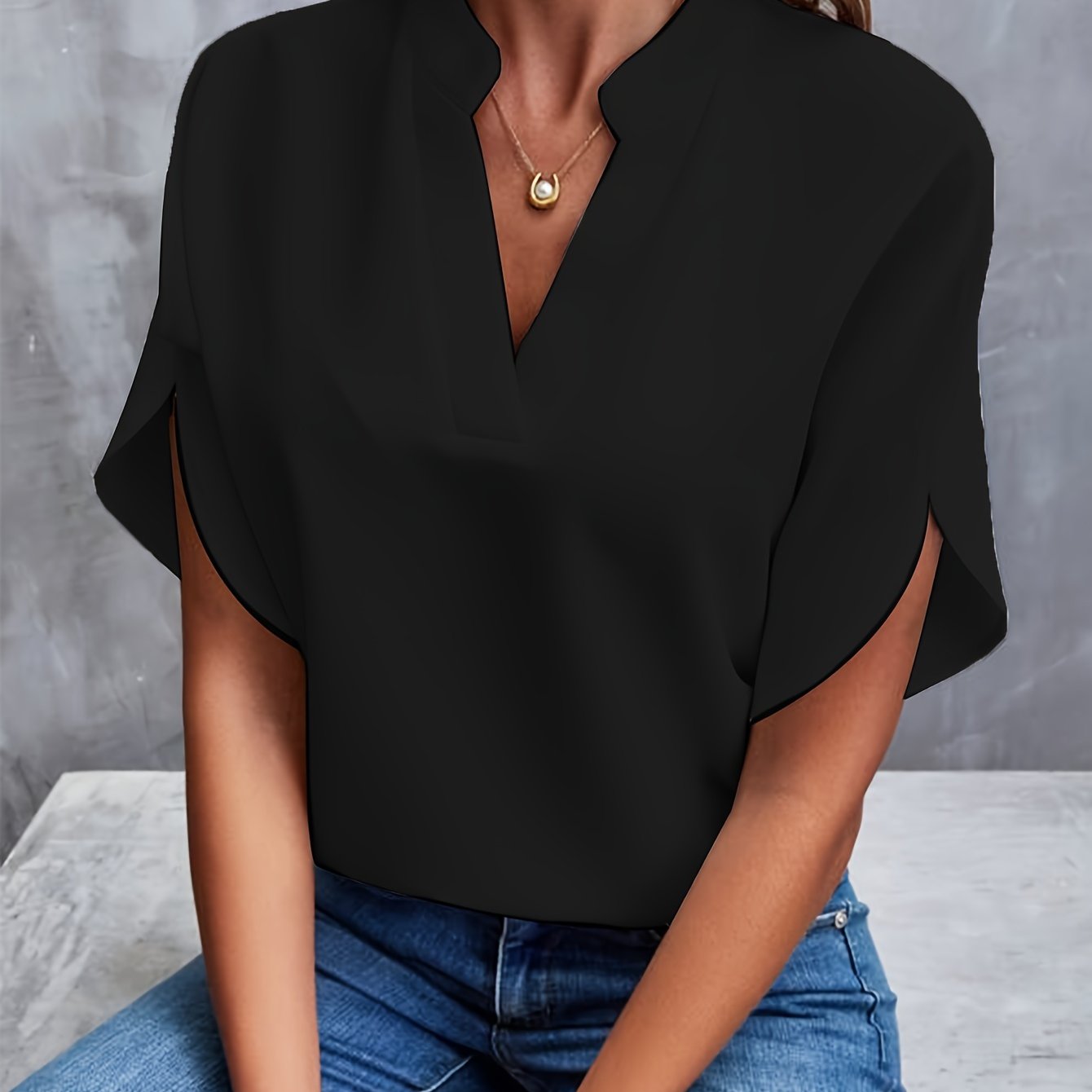 Vivian | Elegant og Tidløs Bluse