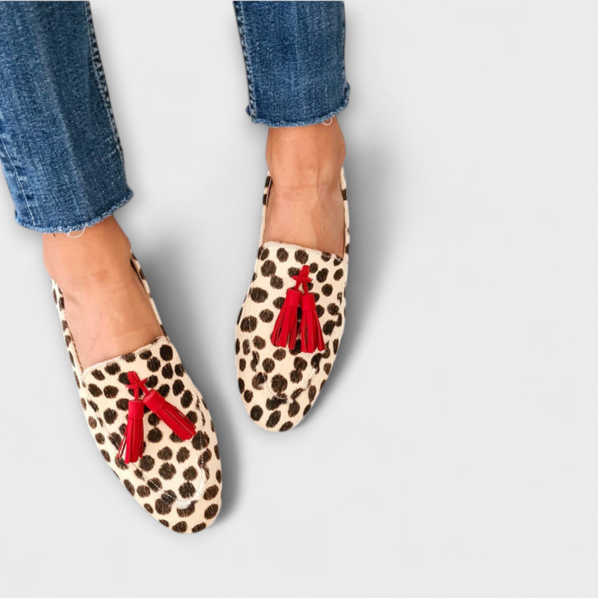 Avalon | Mønstret Tassel Sko