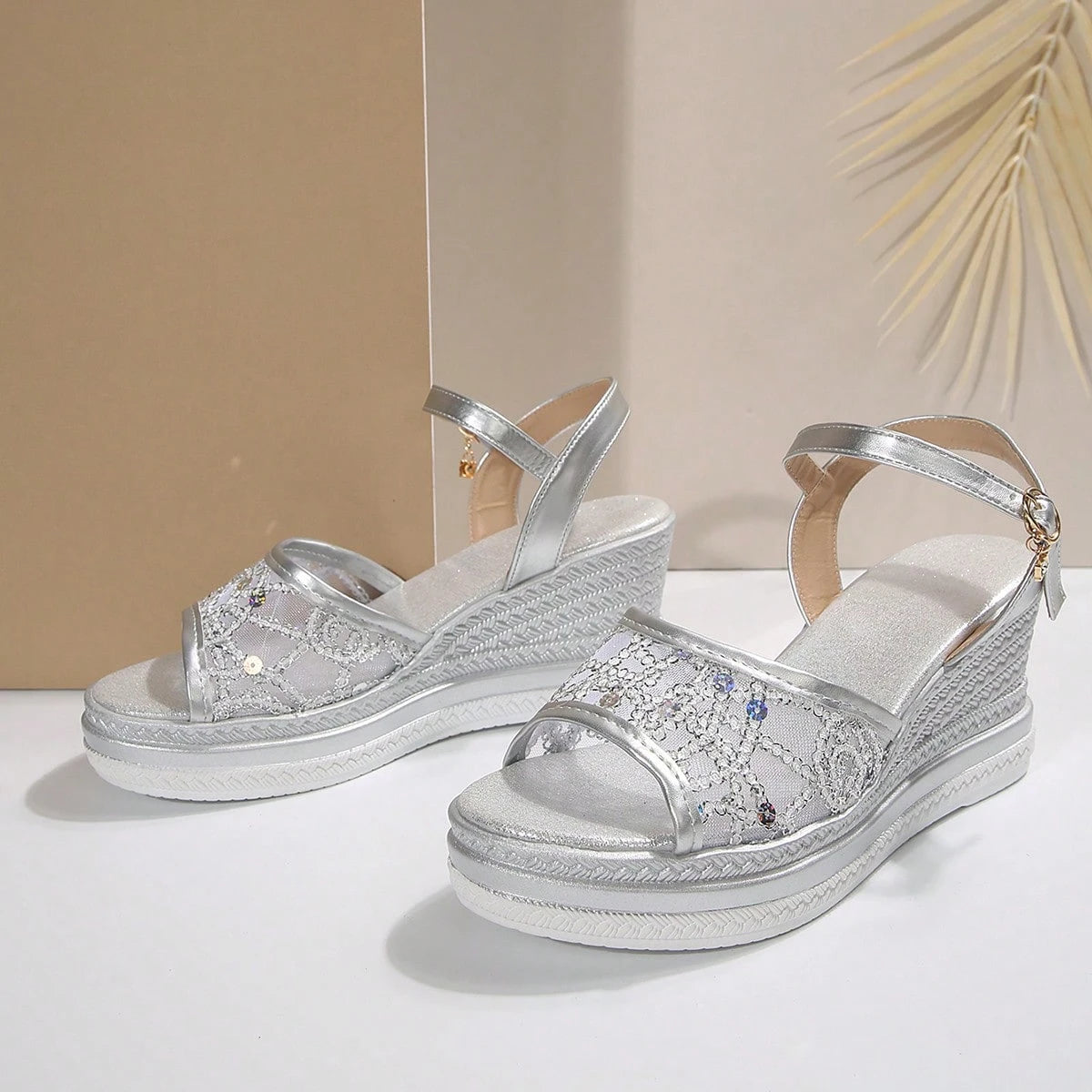 Jarny | Vanlige Kileklosser Chunky Sandaler