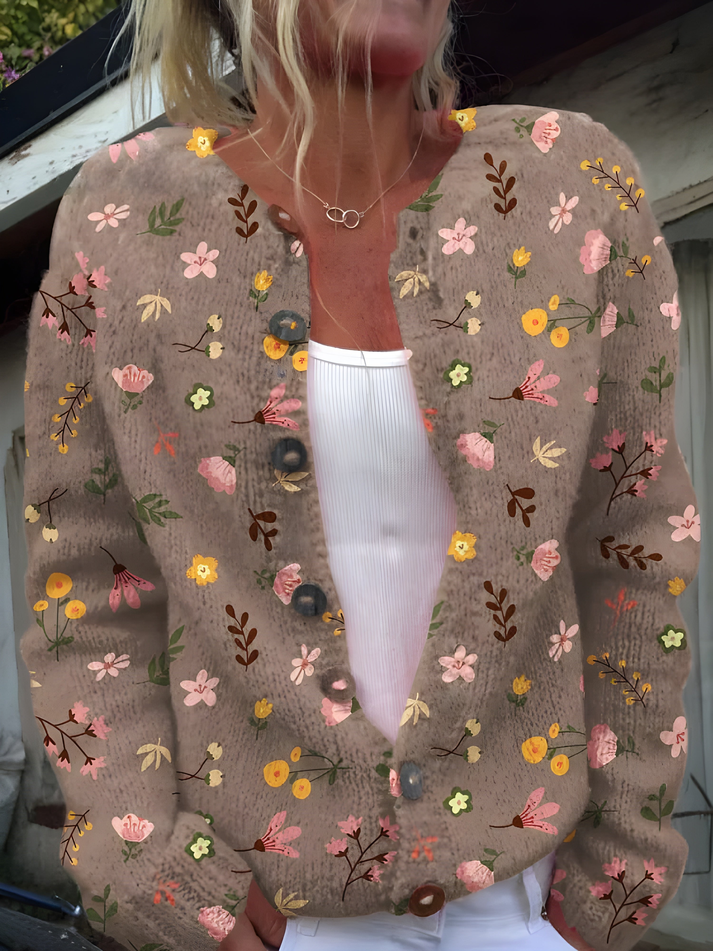 Sofia | Blomstrete Cardigan