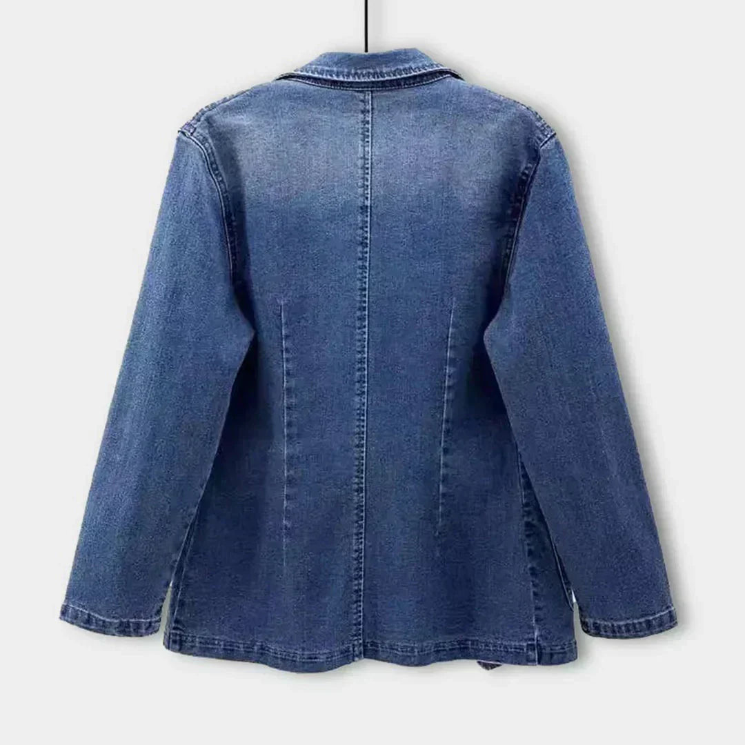 Karianne | Stilig Denim Blazer for Damer