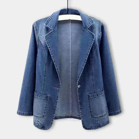 Karianne | Stilig Denim Blazer for Damer