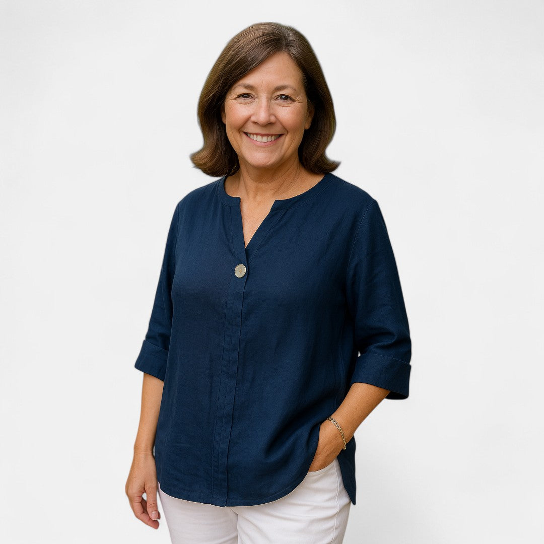 Hjørunn™ | Flatterende Løs Passform Bluse