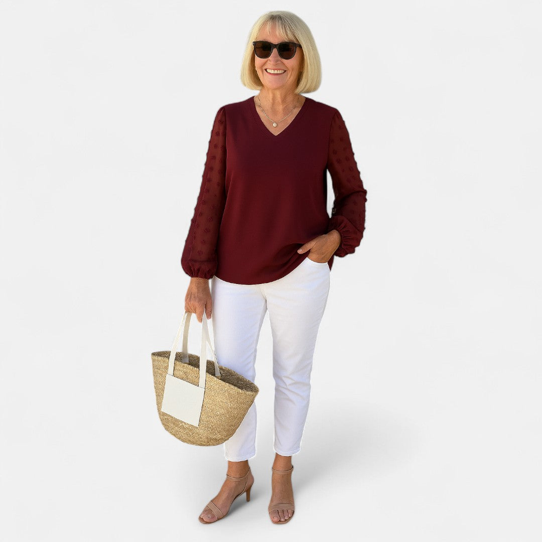 Eidis™ | Komfortabel Luftig Bluse