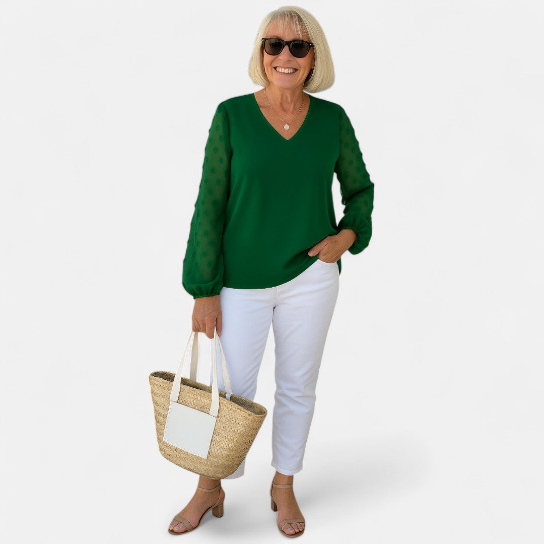 Eidis™ | Komfortabel Luftig Bluse