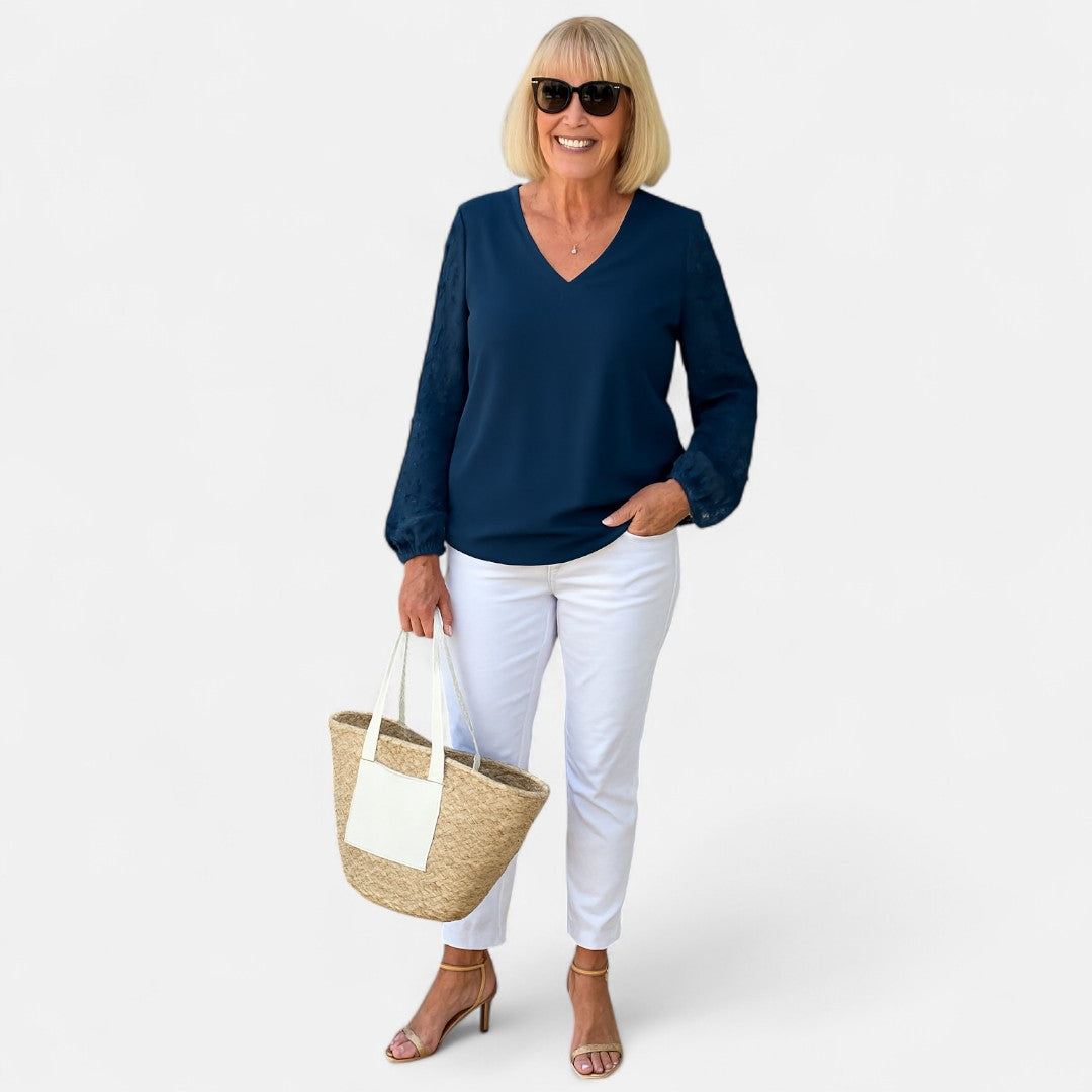 Eidis™ | Komfortabel Luftig Bluse