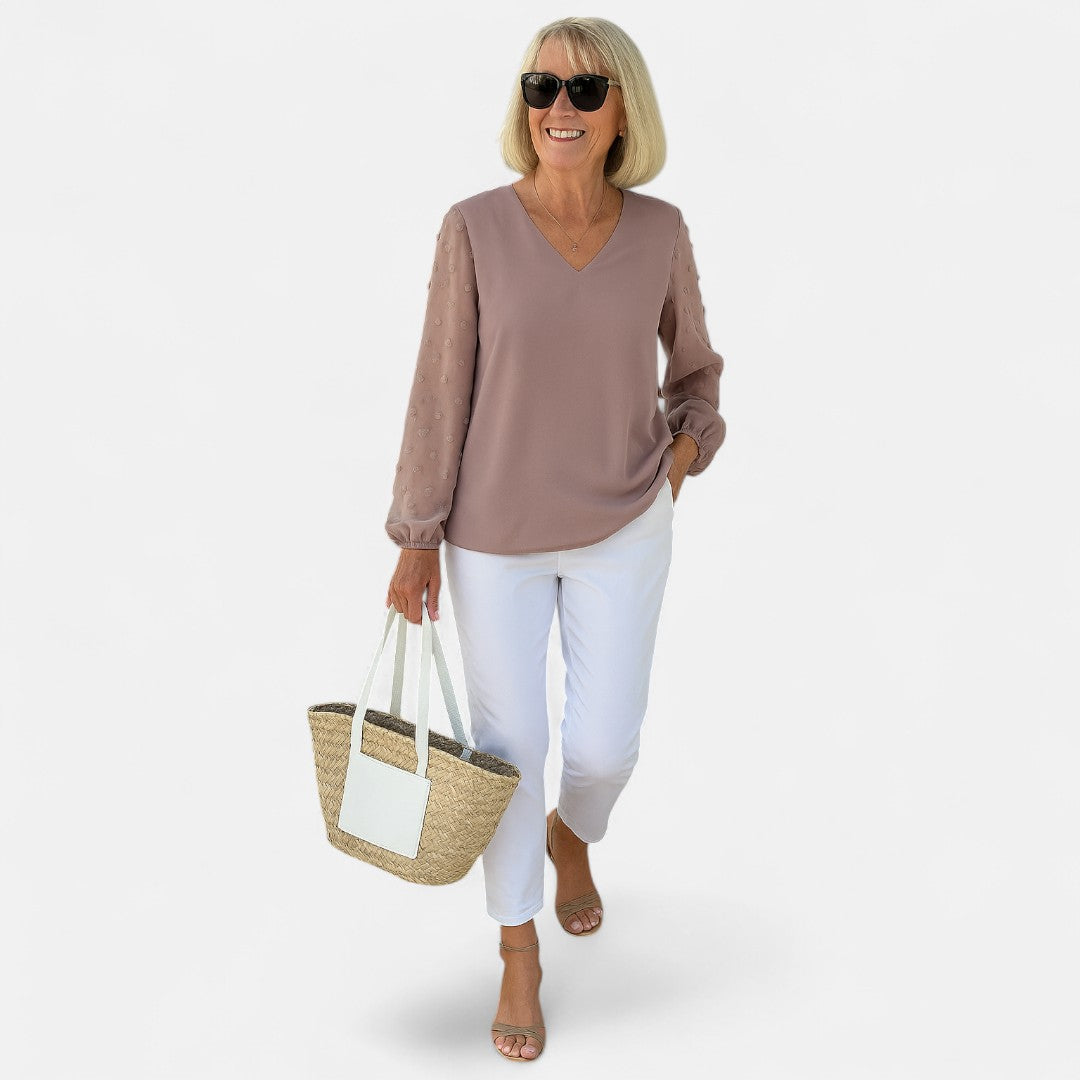 Eidis™ | Komfortabel Luftig Bluse