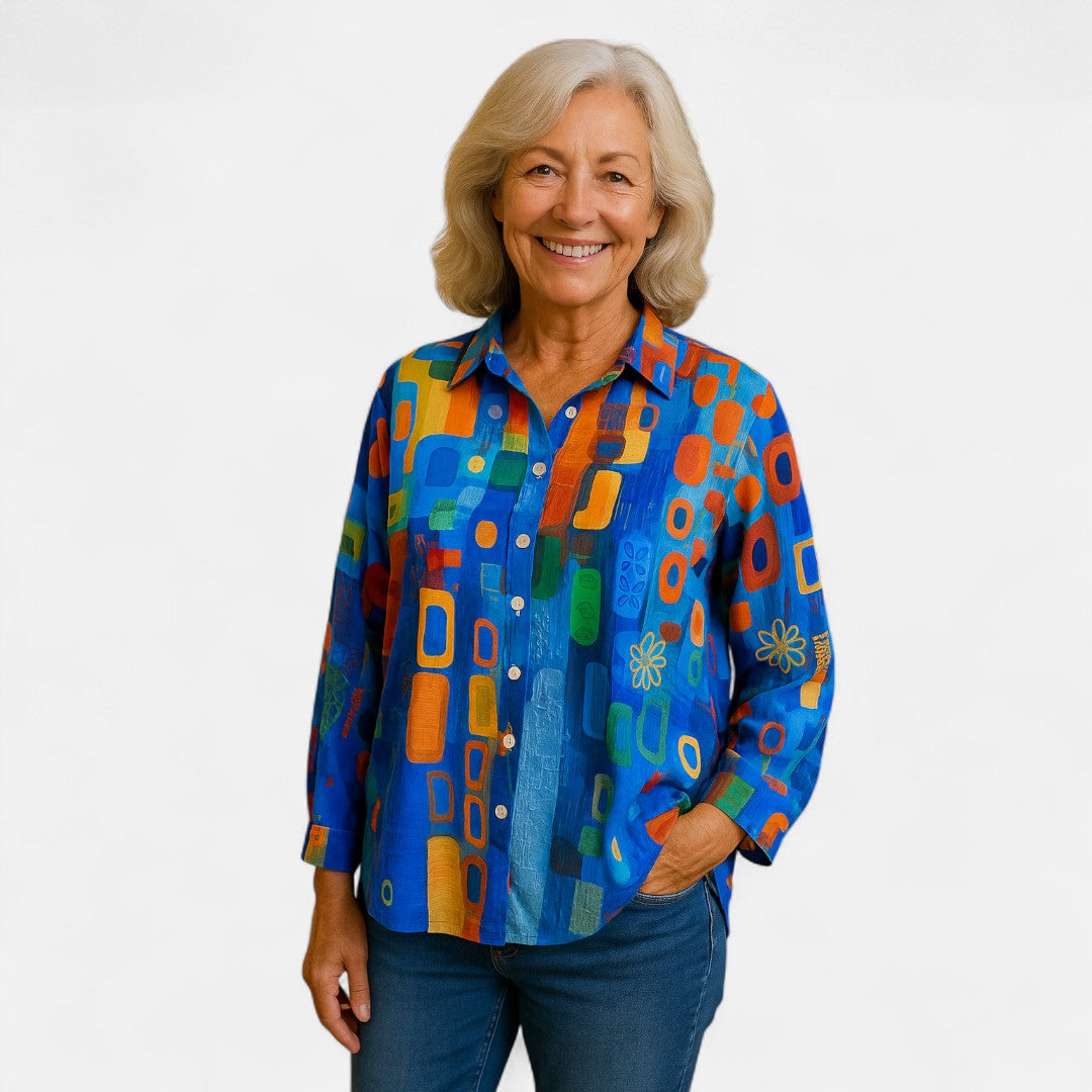 Gjerun™ | Kunstnerisk Bluse