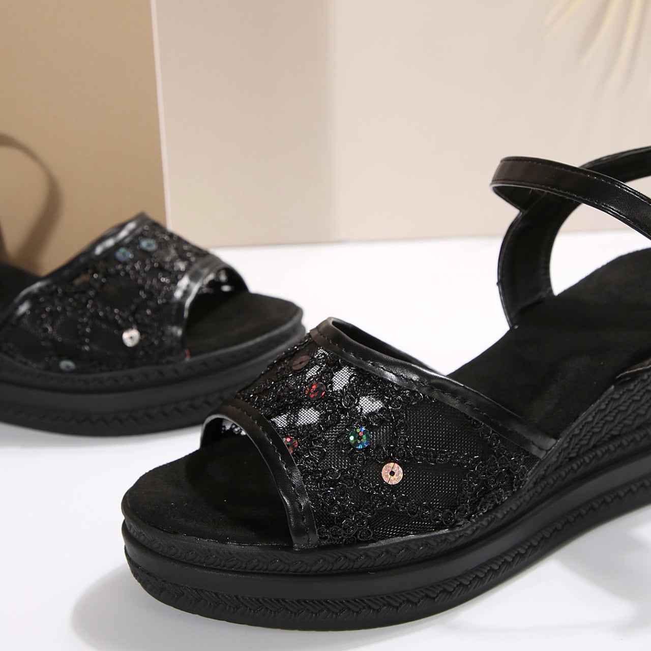 Jarny | Vanlige Kileklosser Chunky Sandaler