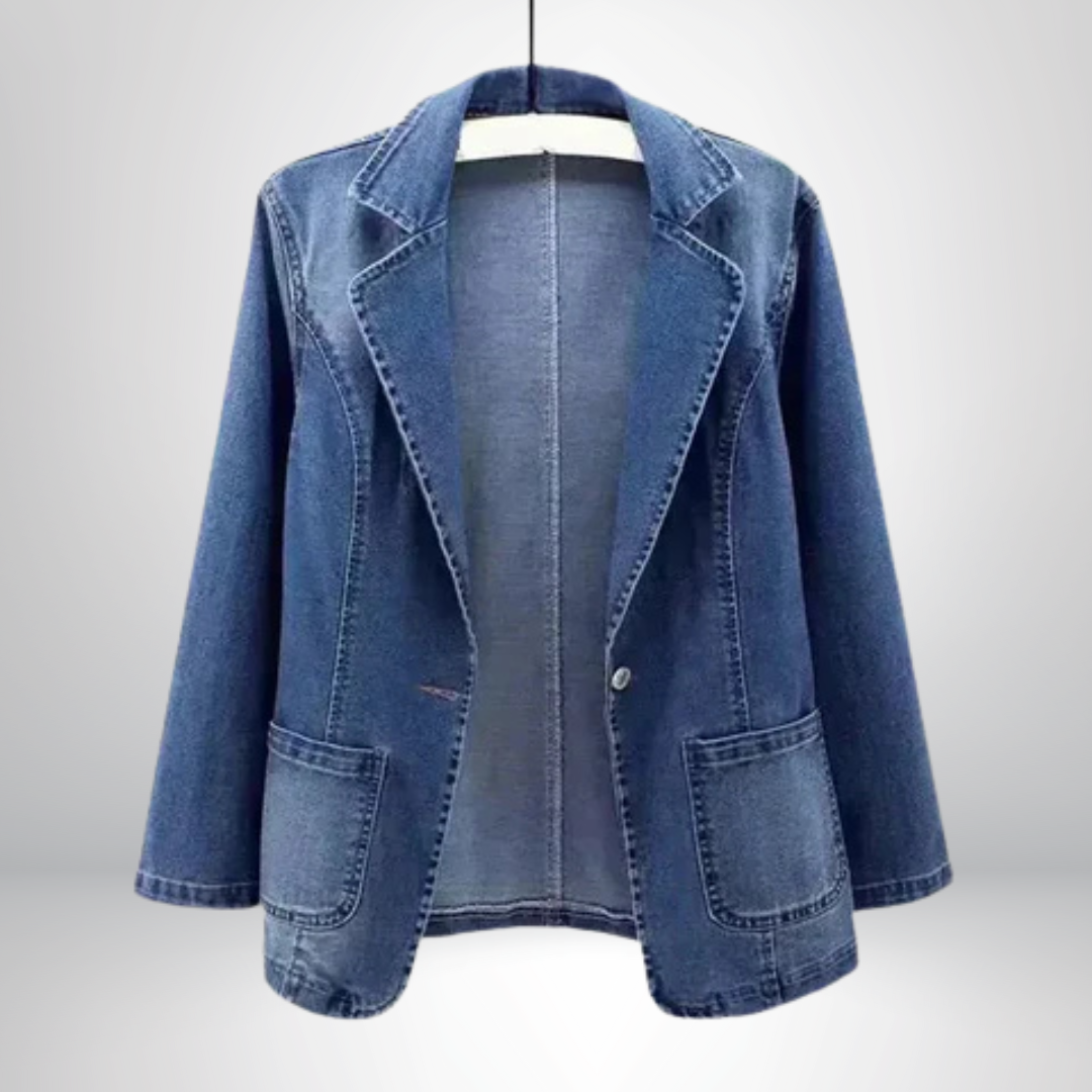 Karianne | Stilig Denim Blazer for Damer