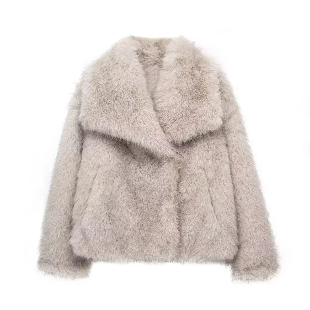 Freya - Faux fur jakke