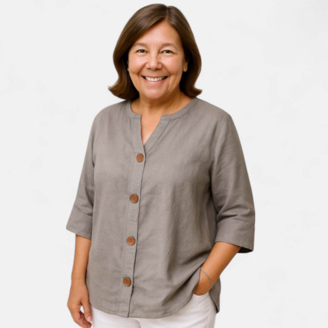 Brith™ | Komfortabel Løs-Fit Bluse