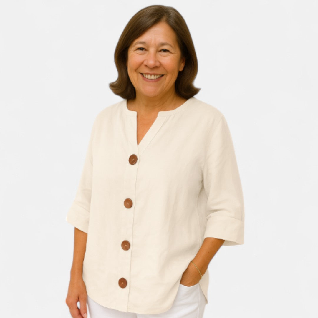 Brith™ | Komfortabel Løs-Fit Bluse