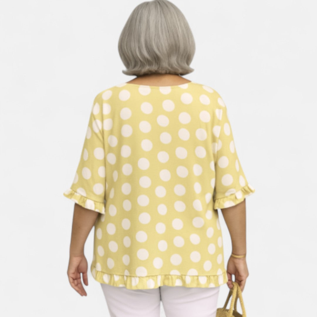 Audbjørg™ | Casual-Chic Løs-Fit Topp