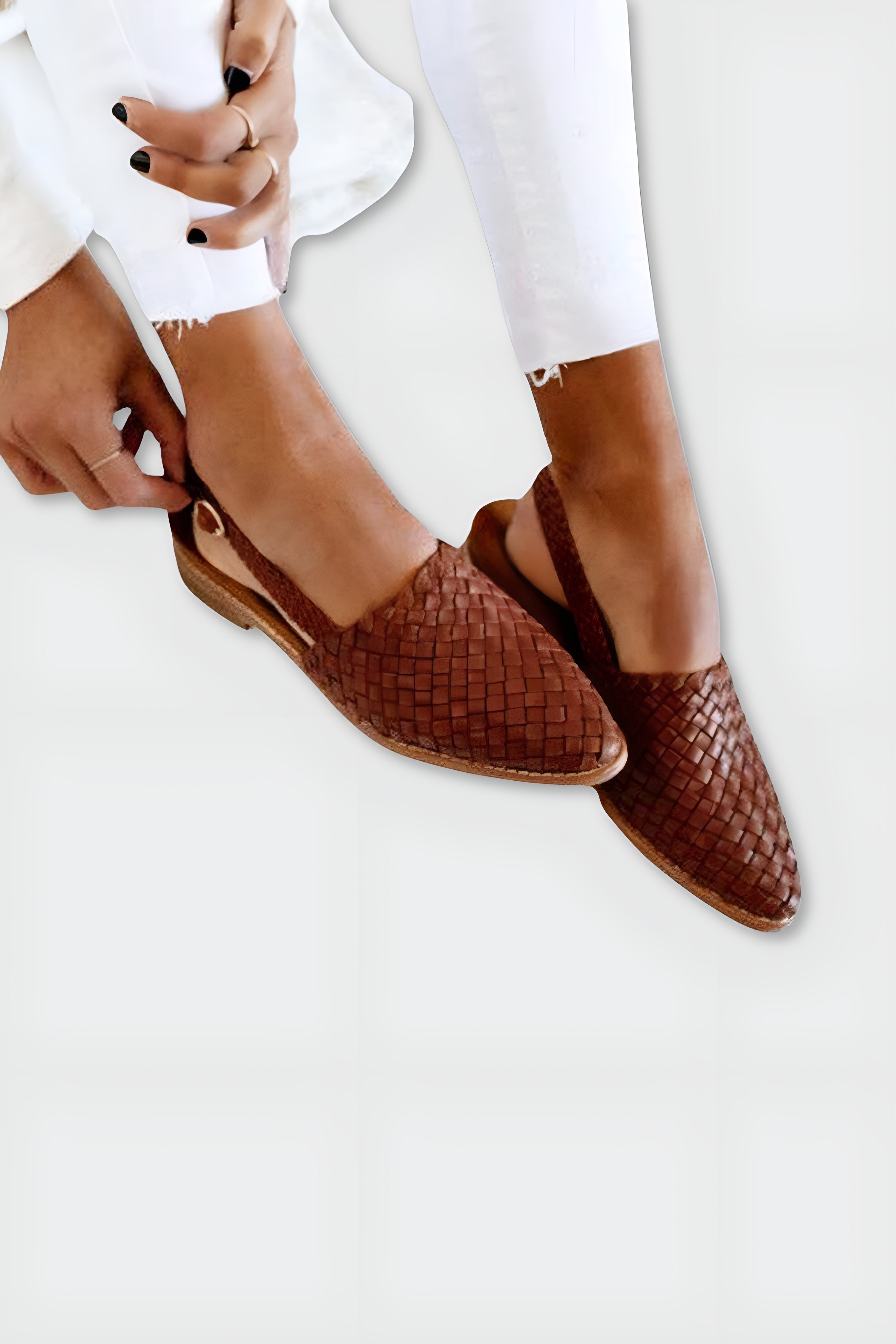 Tindra | Slingback chic i tekstil